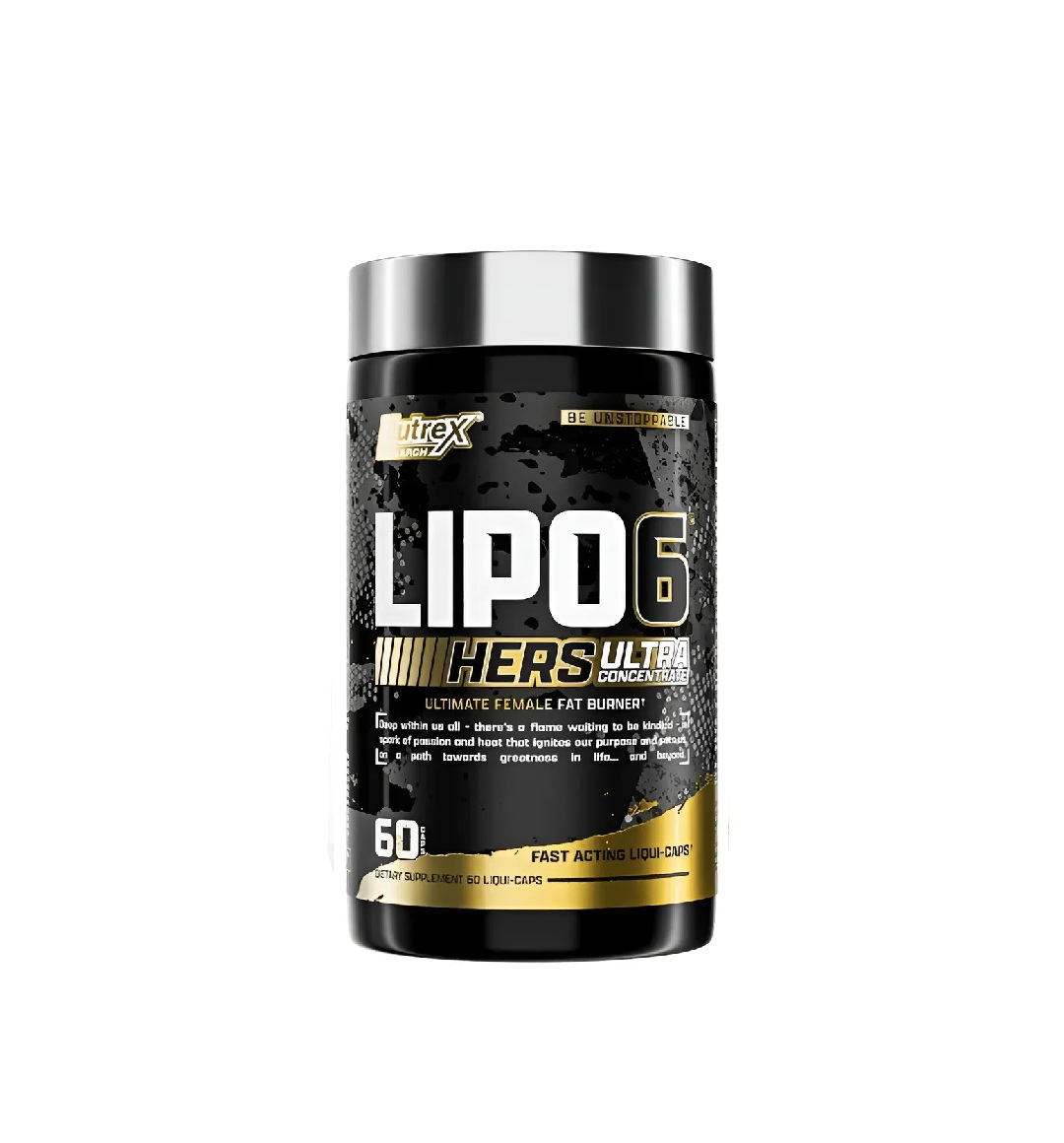 LIPO 6 BLACK HERS UC NUTREX (60 CAP)