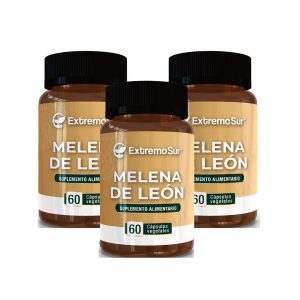 PACK 3 MELENA DE LEÓN 500MG 60 CAPSULAS