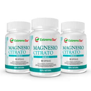 PACK 3 CITRATO MAGNESIO EXTREMO SUR