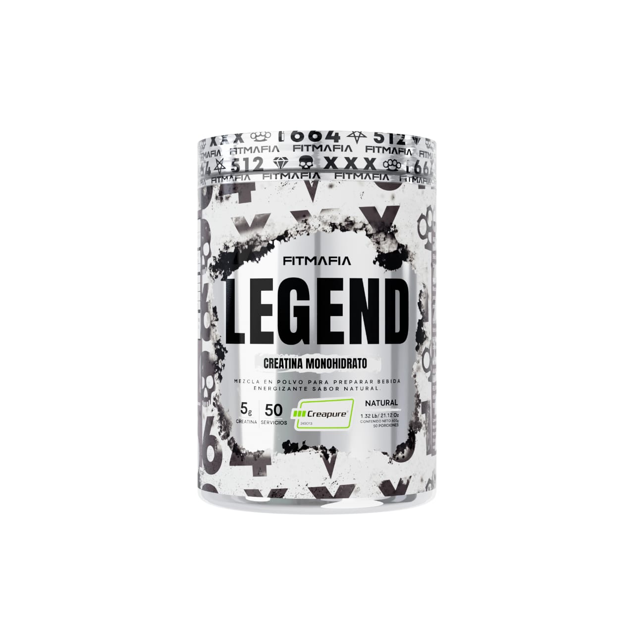 CREATINA CREAPURE LEGEND NATURAL (600GR)