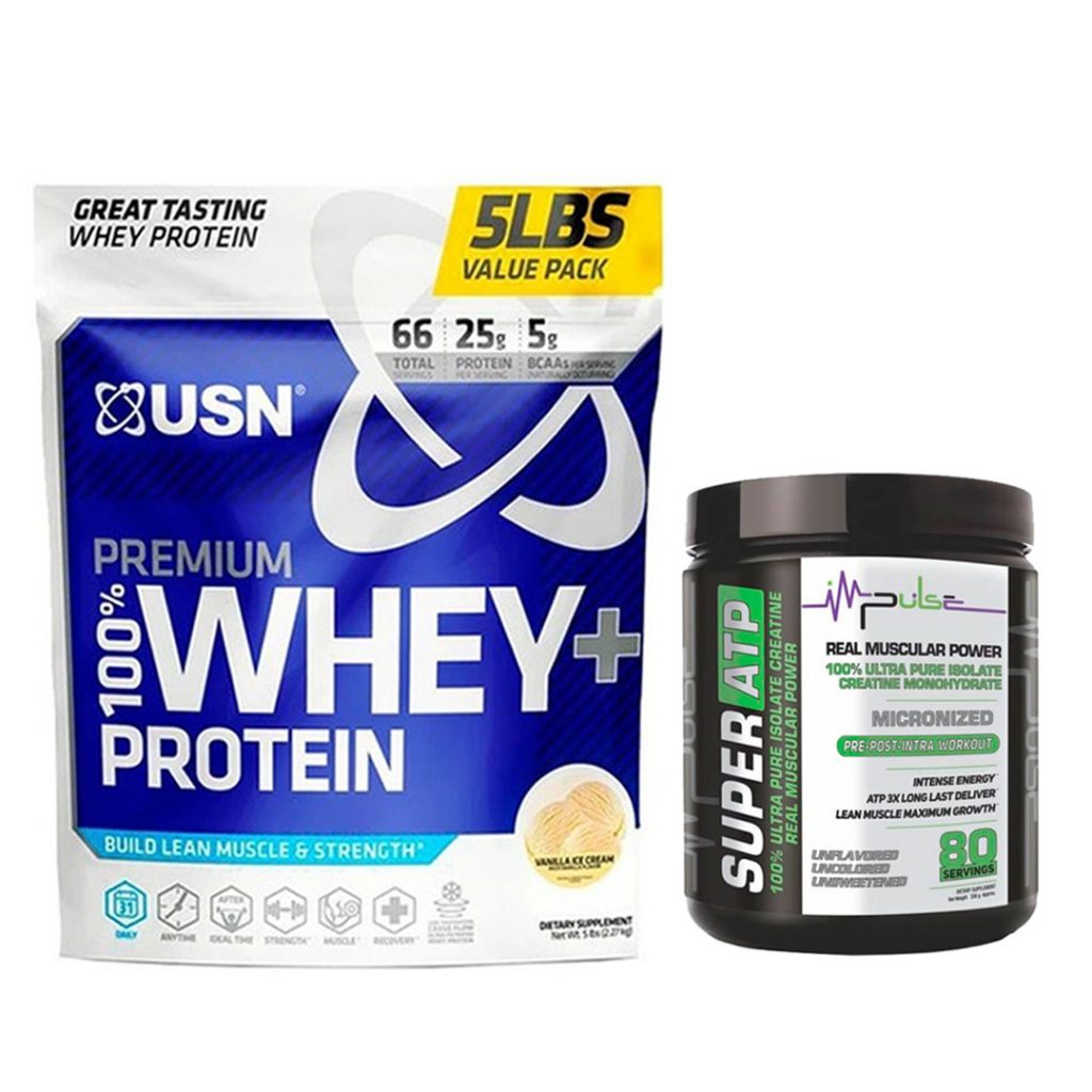 PREMIUM 100 WHEY PROTEIN + CREATINA IMPULSE Suplementos R14