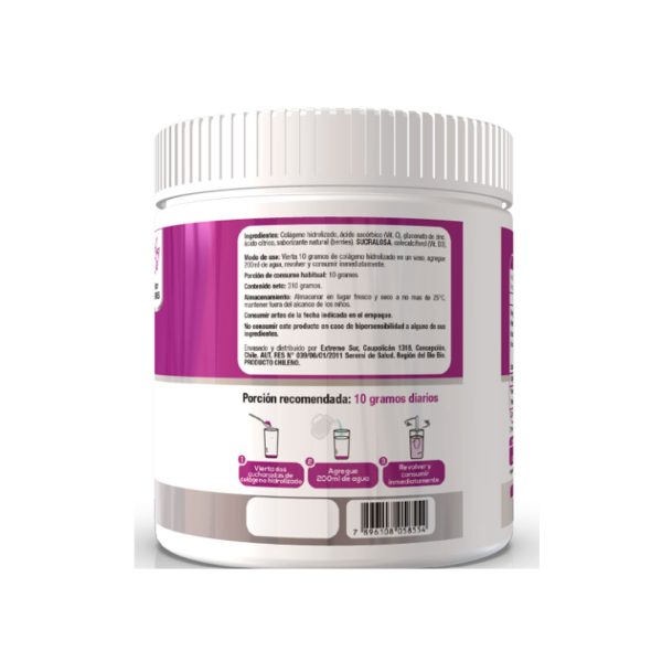 COLAGENO HIDROLIZADO BERRIES 310GR - Imagen 2