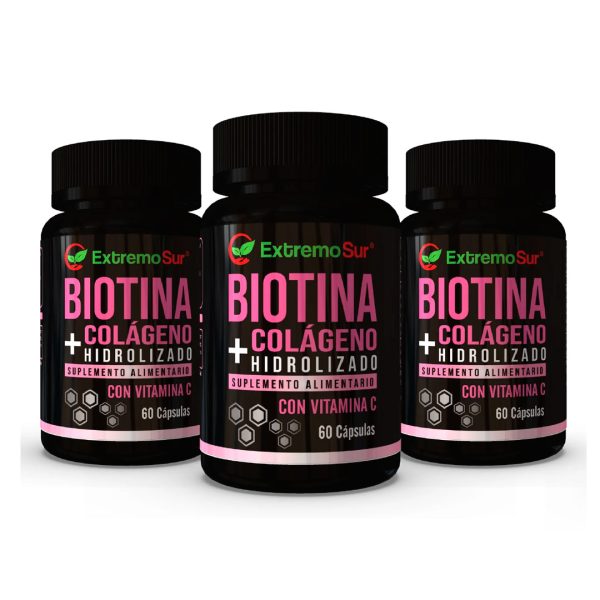 PACK 3 BIOTINA EXTREMO SUR